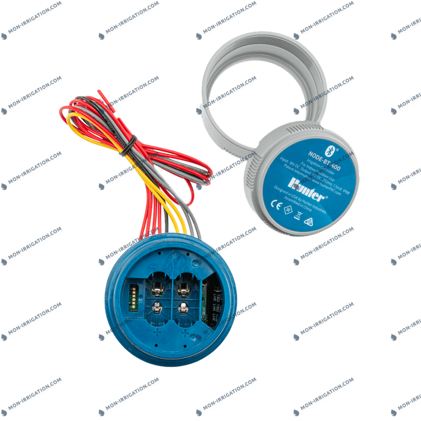 Programmateur à pile NODE BT 1 voie avec électrovanne HUNTER